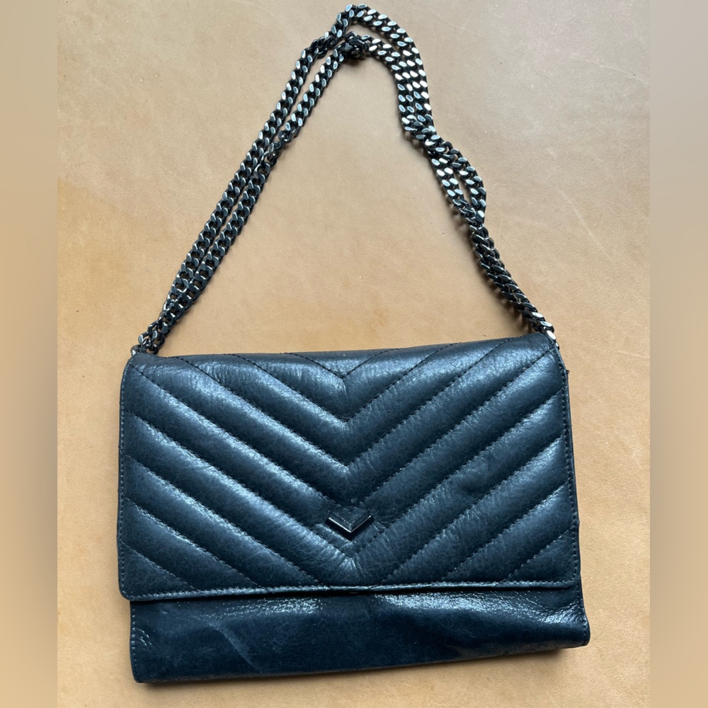 Botkier Black Quilted SoHo Crossbody Bag